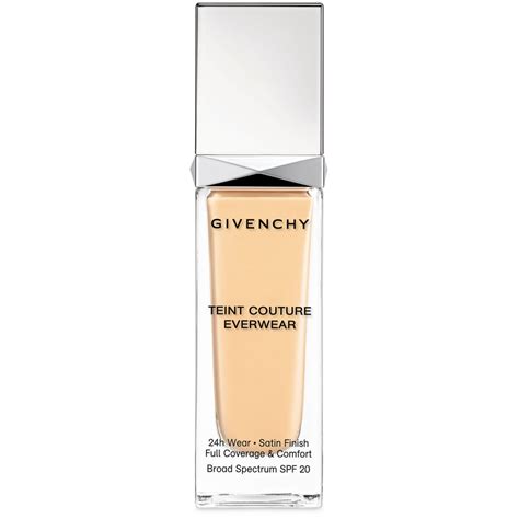 givenchy teint couture everwear shades|givenchy teint couture fluid foundation.